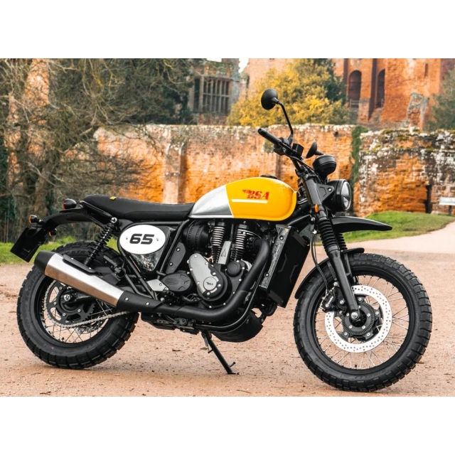 BSA Scrambler 650 Victor Yellow